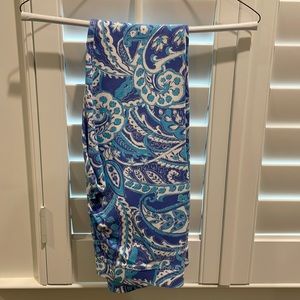 Size small blue and white coolibar leggings